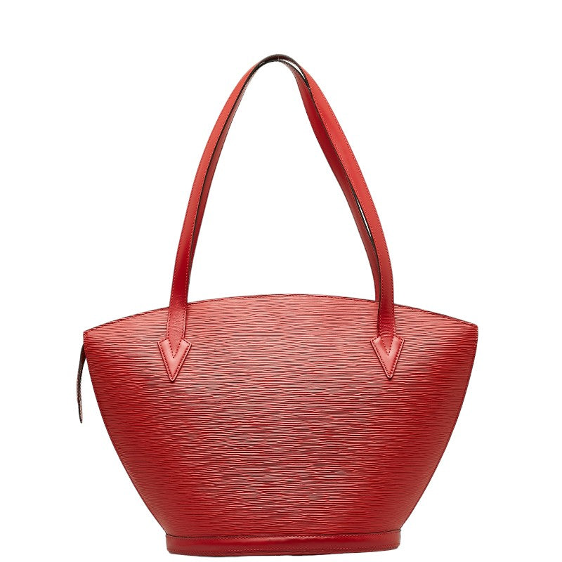 Louis Vuitton Epi Sandjack ping Shoulder Bag M52267 Castilian Red Leather  Louis Vuitton