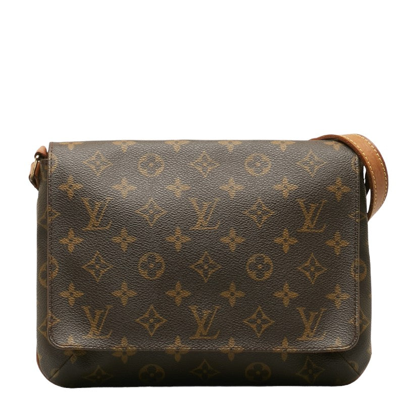 Louis Vuitton Monogram Tango Short Shoulder Bag M51257 Brown PVC Leather  Louis Vuitton