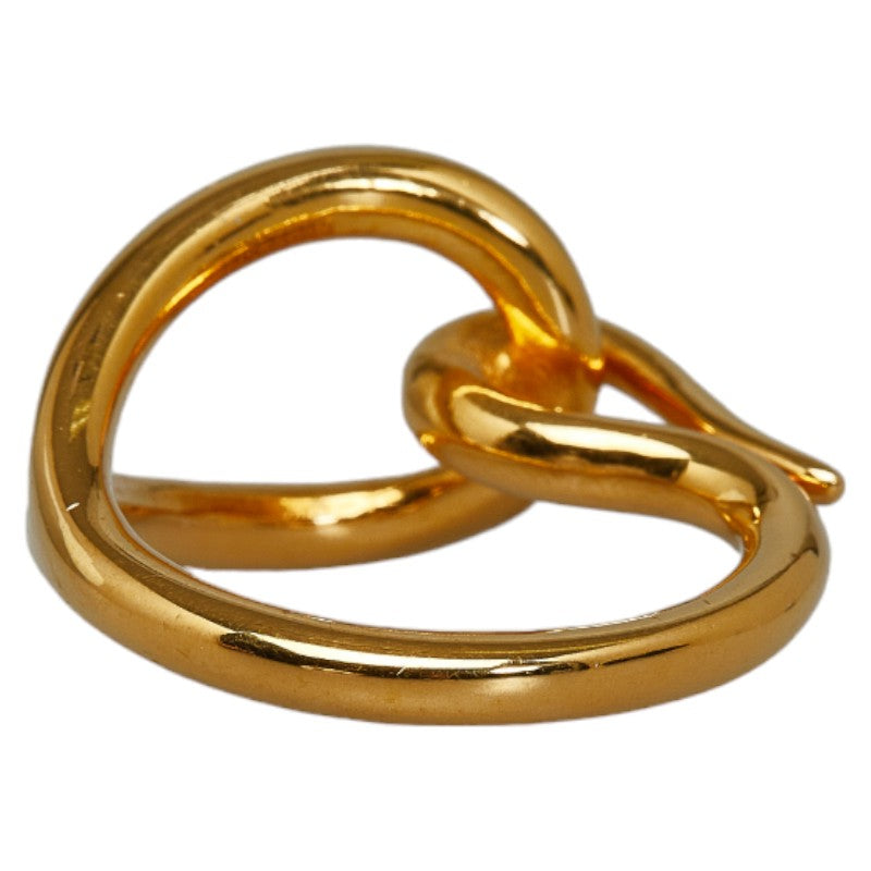 Hermes Jumbo SCalf Ring Gold   Hermes