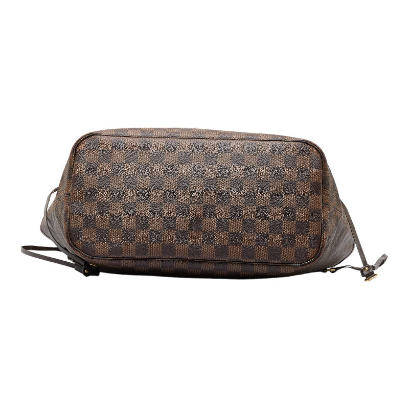 Louis Vuitton Damier Neverfull MM  Bag N41358 Brown PVC Leather  Louis Vuitton