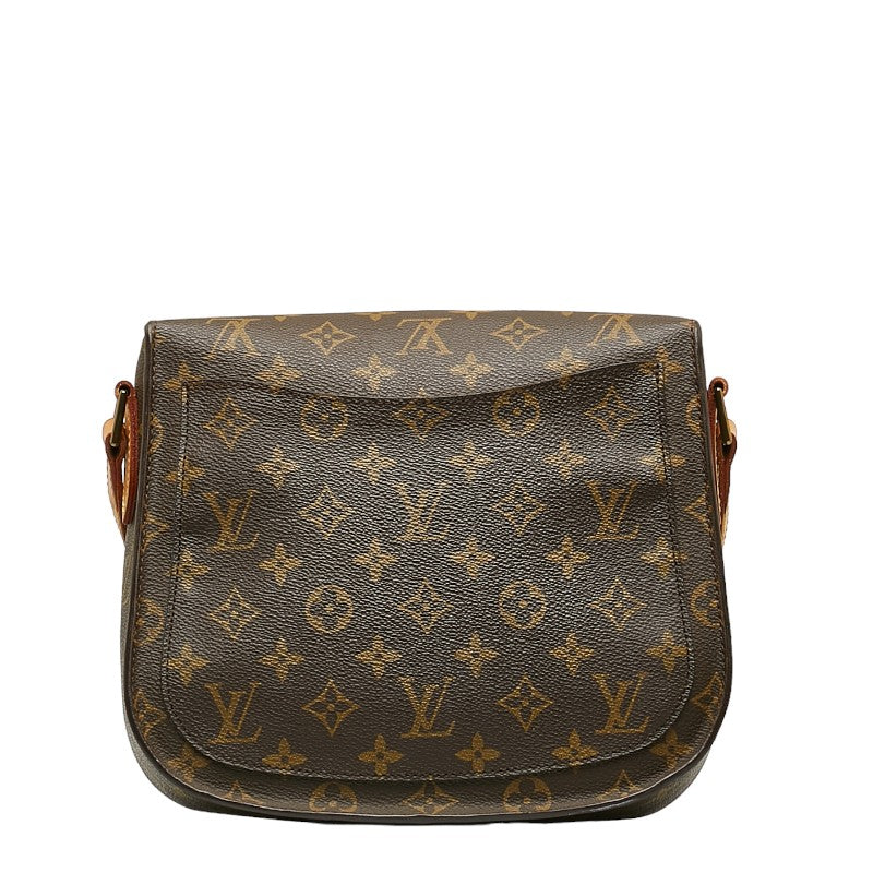 Louis Vuitton Monogram Sankru GM Slipper Shoulder Bag M51242 Brown PVC Leather  Louis Vuitton