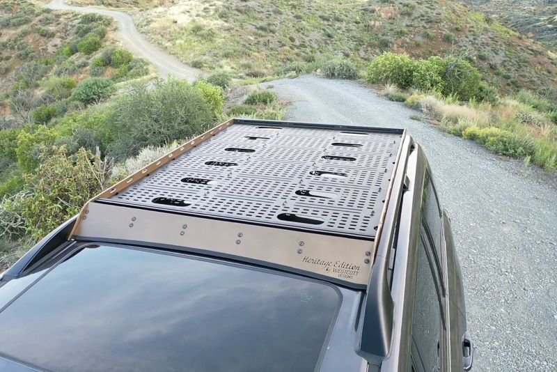 Roof Rack , Toyota, Landcruiser 200 Series, Heritage Basket - ADD Black Floor Inserts