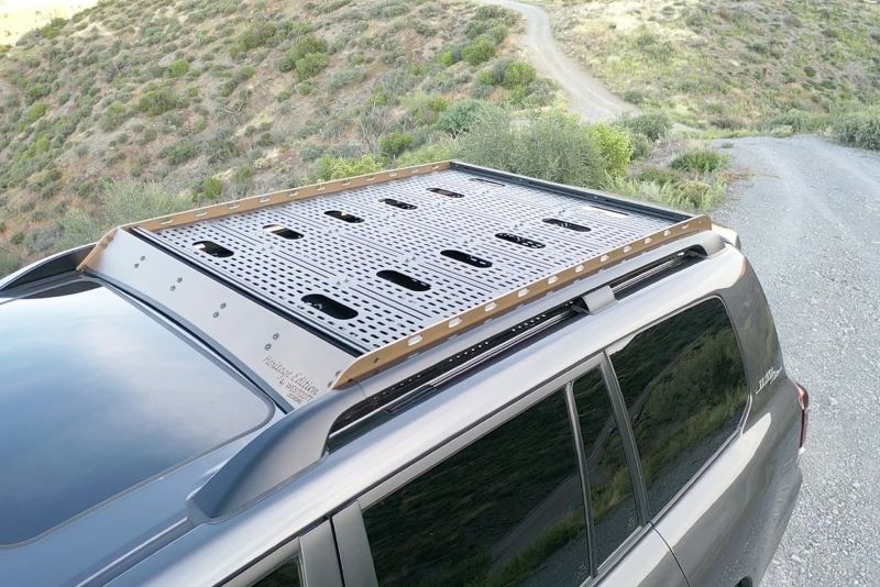 Roof Rack , Toyota, Landcruiser 200 Series, Heritage Basket - ADD Black Floor Inserts