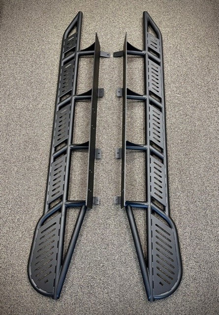 Sliders, Toyota Tundra, MIG Weld, Raw, 2007-21