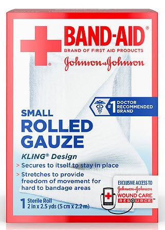 Band-Aid? Sterile Conforming Bandage, 2 Inch x 2-1/2 Yard