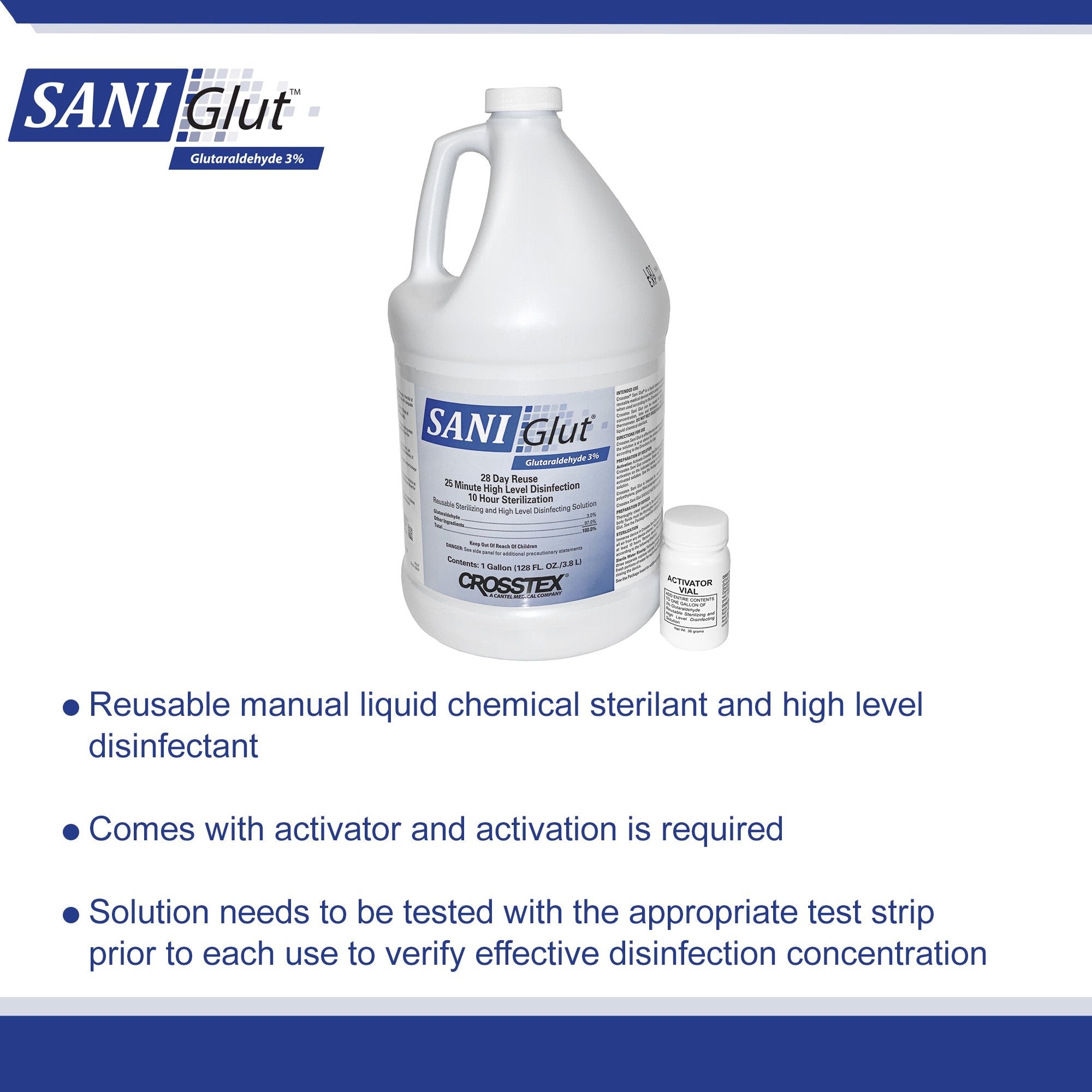 SANI Glut? Glutaraldehyde High Level Disinfectant
