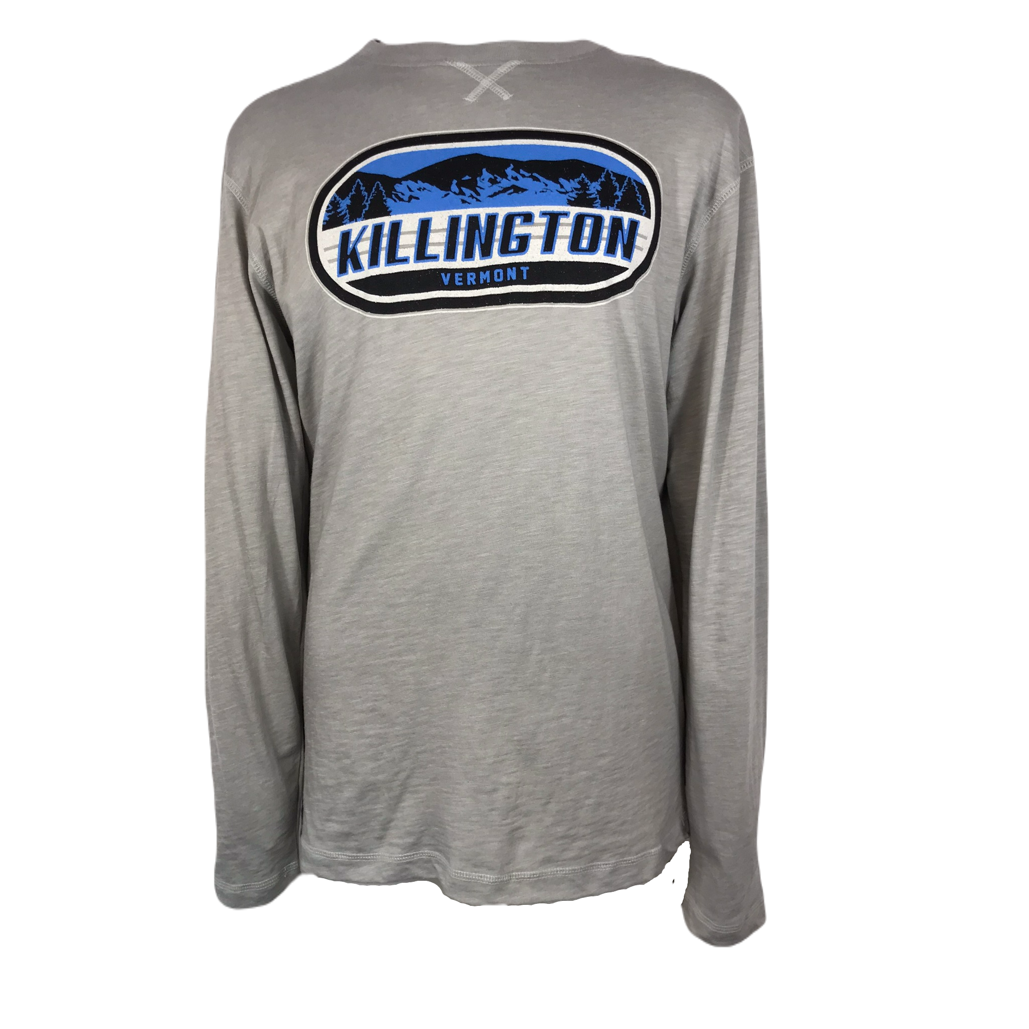 Killington Logo Slub Long Sleeve Crew TShirt