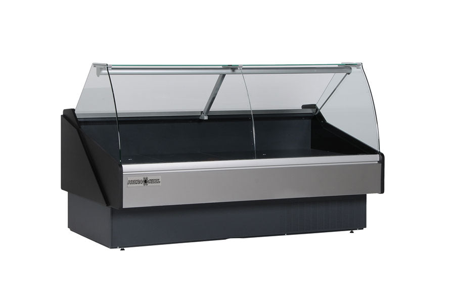 Hydra-Kool KFM-CG-100-S Fresh Meat Curved Glass Deli Case