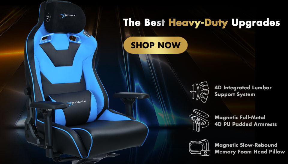 E-WIN Flash Series Revolutionary Upgraded XL Gaming Chair 
