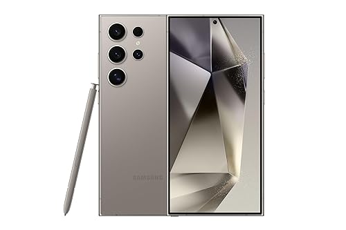 AI Enabled Samsung Galaxy S24 Ultra 5G (Unlocked, CAD Version & Warranty) Titanium Gray 512GB, S Pen, 120 Hz AMOLED Display, 200MP Camera, Nightography Titanium Gray 512 GB S24 Ultra Phone Only