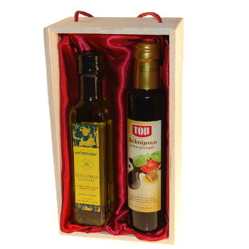 The Mythology Olive Oil & Greek Balsamac Vinegar Gift Box - 1 pc