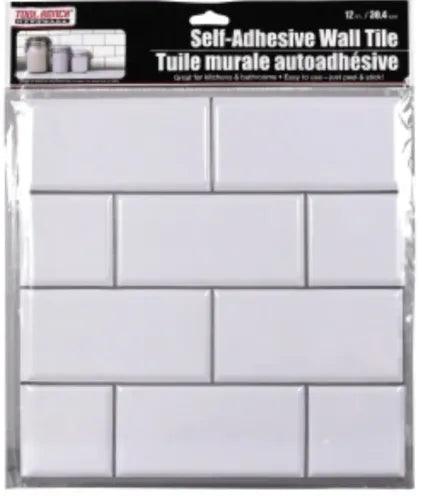 3D Tile Brick Self Adhesive Waterproof Tile, 12x12 in. NEW
