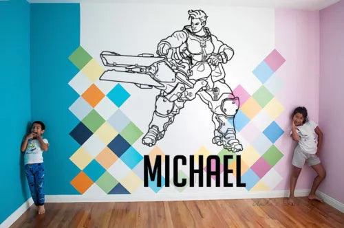 Wall Art Vinyl Decal Room Sticker Mural Decor Nursery Video Game Logo FN217