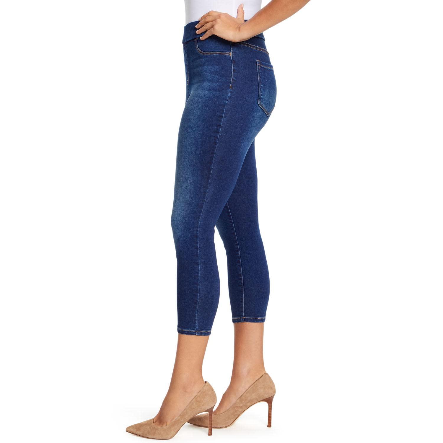 NINE WEST Heidi Pull-on Crop Skinny Jeans