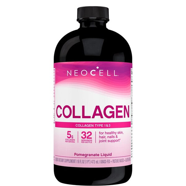 NeoCell Collagen Type 1 & 3 Liquid, Pomegranate 473ml