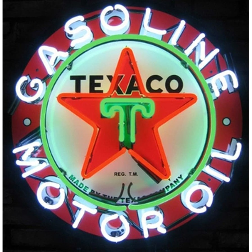 Motor Oil Neon Sign