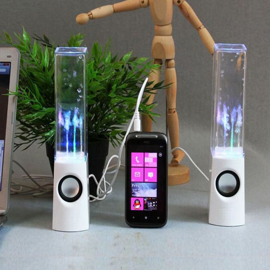 2PCS Dancing Water Light Speakers