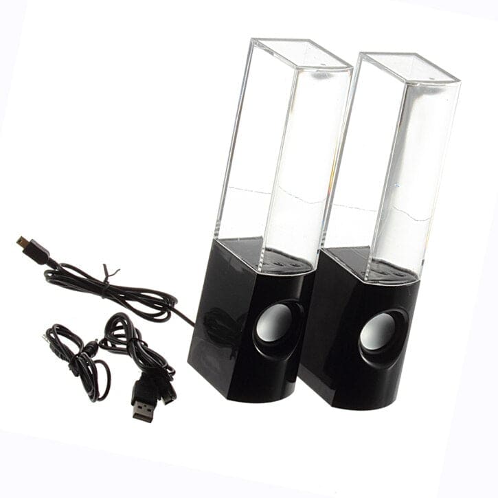 2PCS Dancing Water Light Speakers