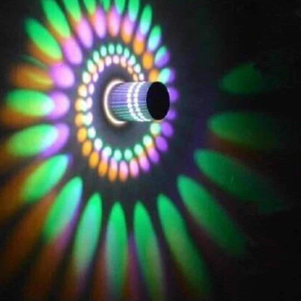 Modern LED Swirl Ceiling Light