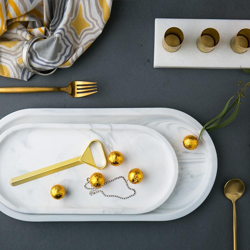 Ellipse Marble Tray