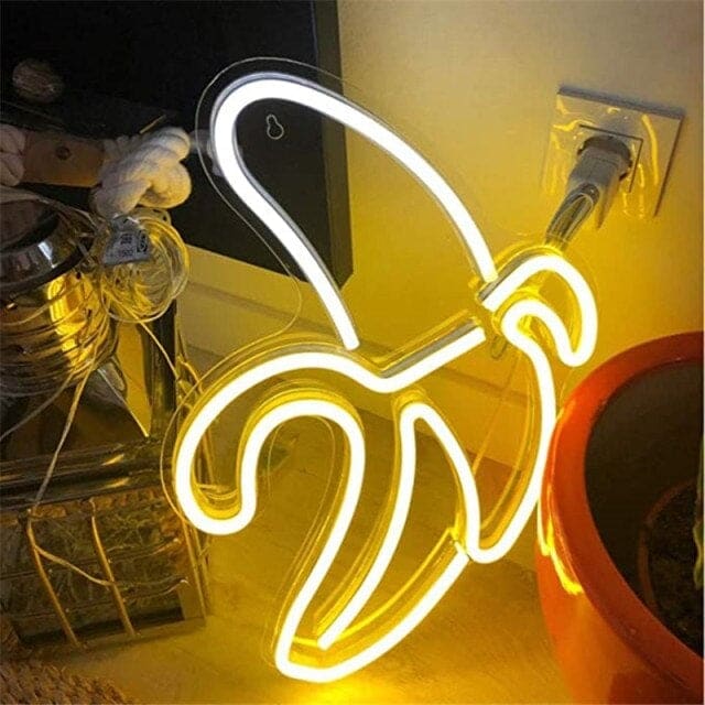 Banana Neon Light