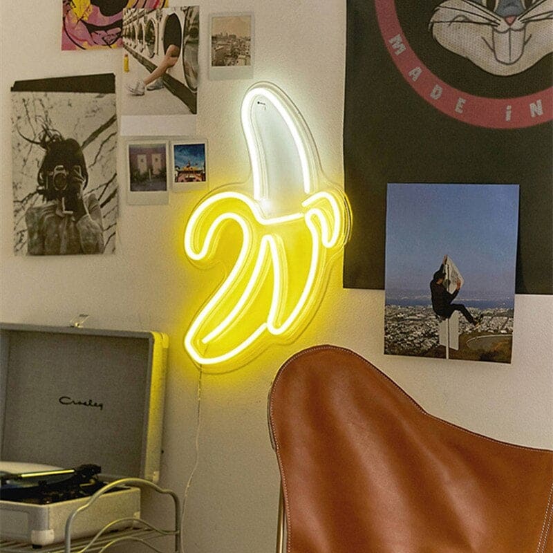 Banana Neon Light