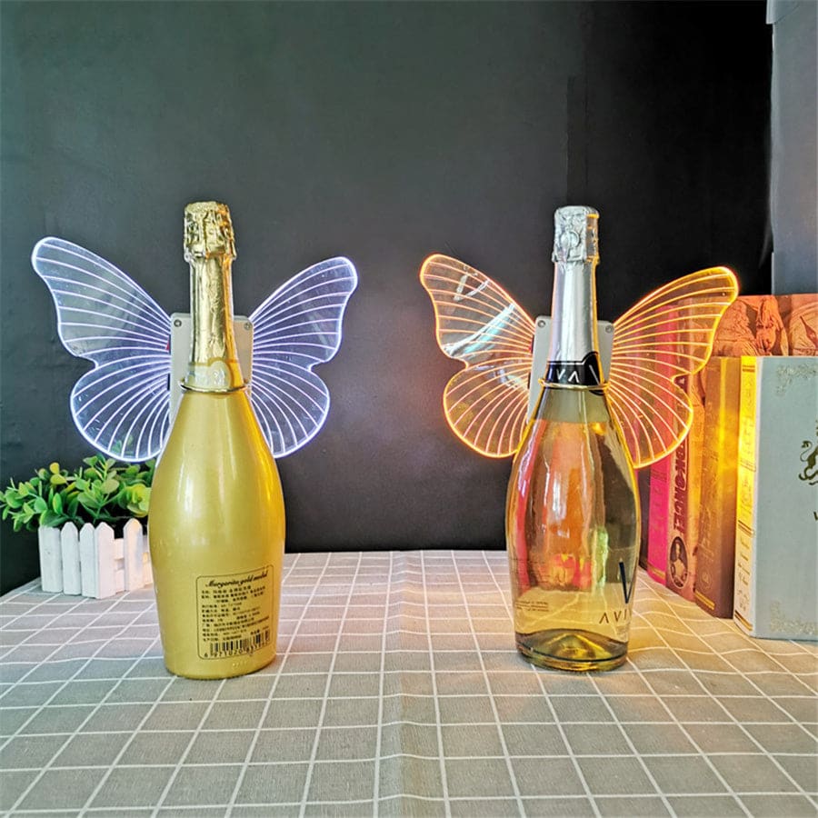 Butterfly Wing Light for Bottles