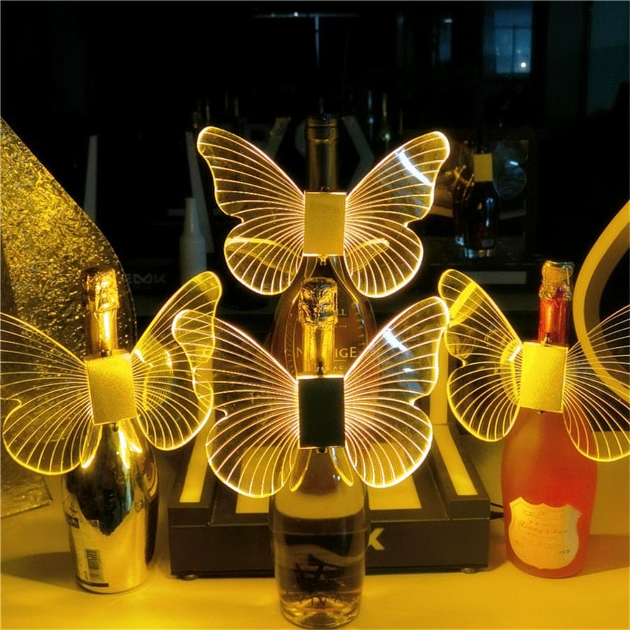 Butterfly Wing Light for Bottles