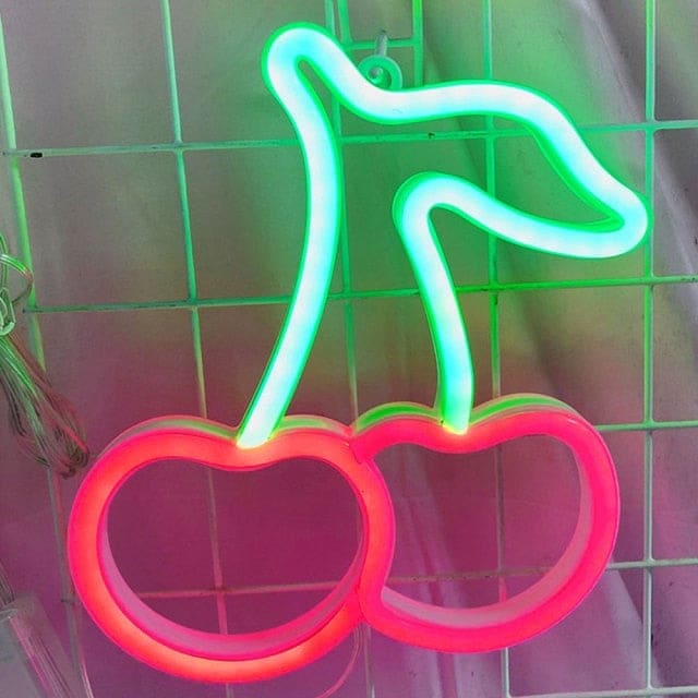 Cherry Neon Sign