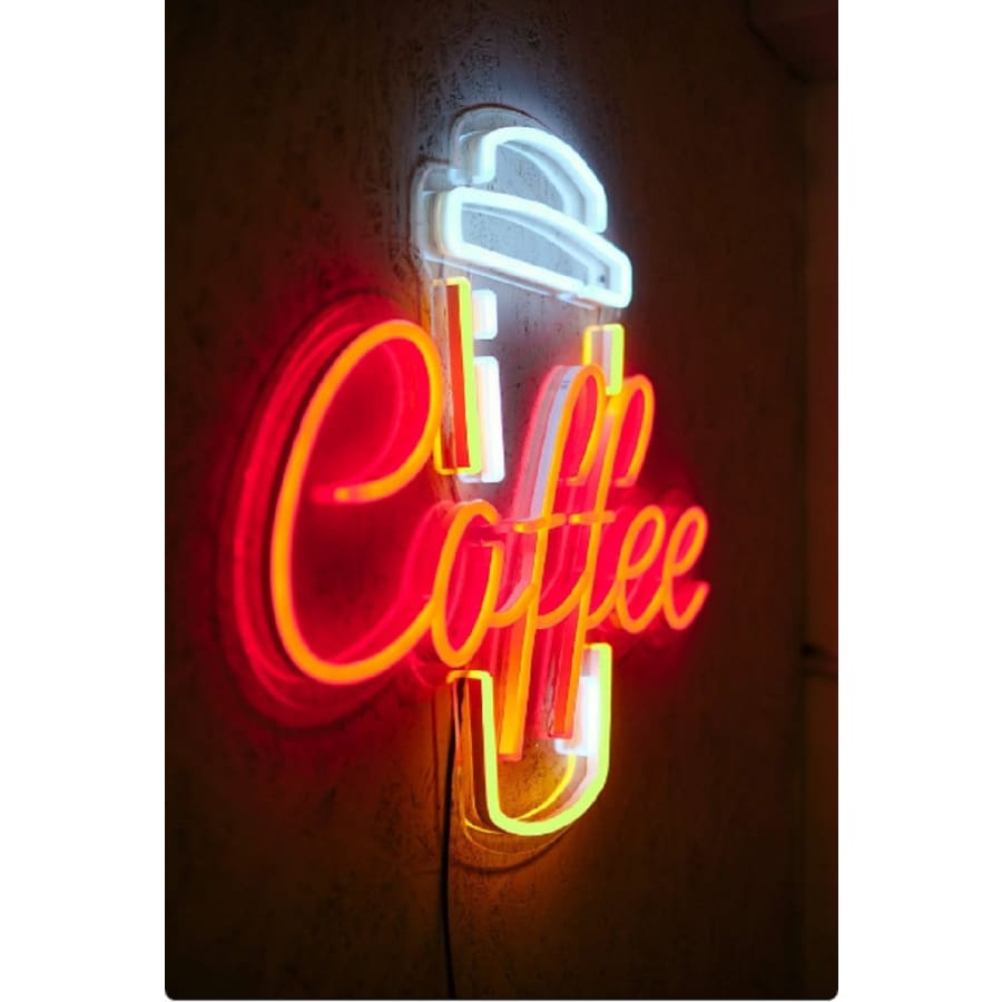 Coffee Cup Neon Sign