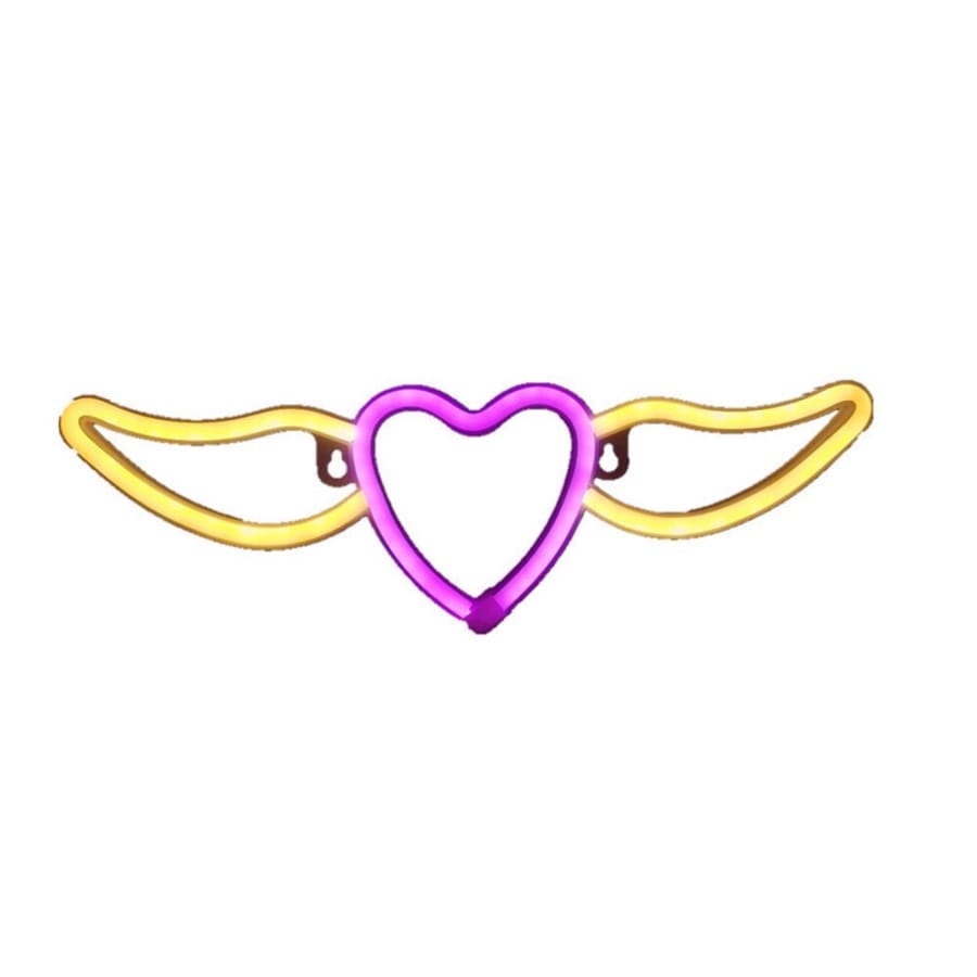 Love Wings Neon Light