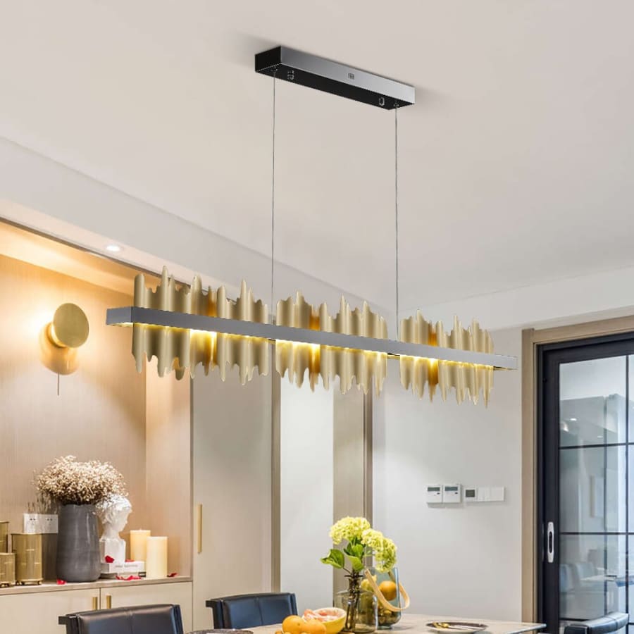 Modern Rectangle Chandelier Hanging Lamp