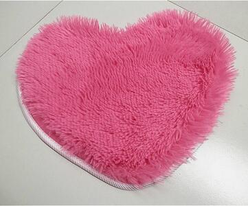 Heart Bath Mat