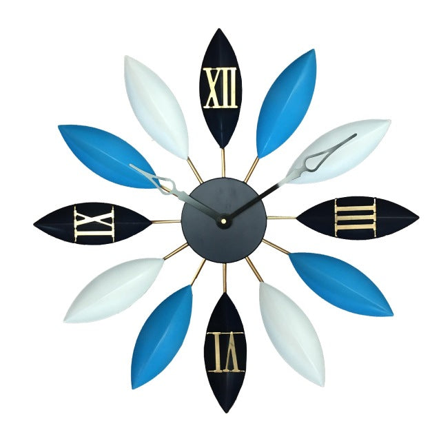 Leaf Style Modern Wall Clock