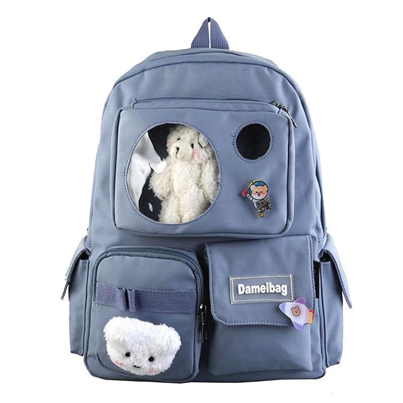 Astronaut Bear Kawaii Backpack