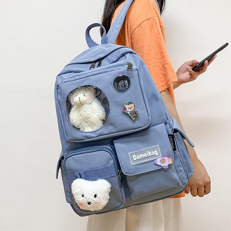 Astronaut Bear Kawaii Backpack
