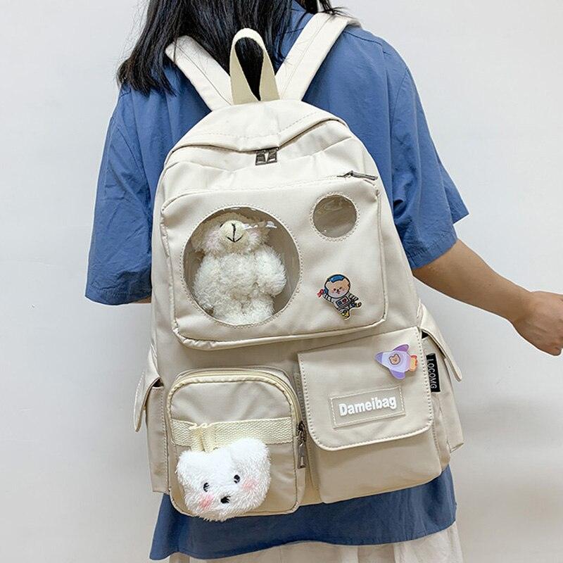 Astronaut Bear Kawaii Backpack