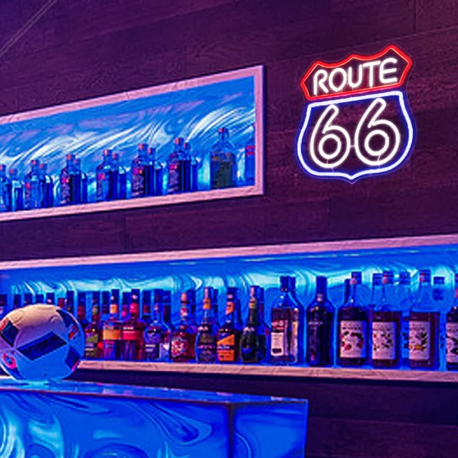 Route 66 Neon Sign