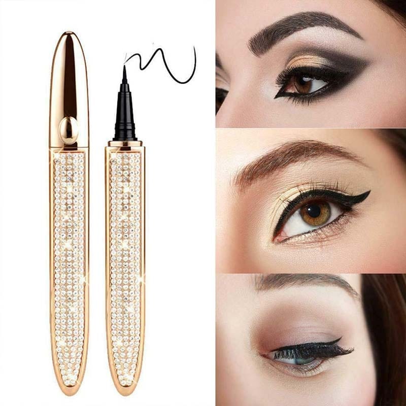 Magic Long-Lasting Eyelash Adhesive and Eyeliner Foolproof Application Pencil