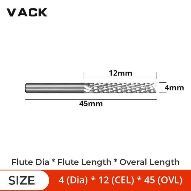 Carbide Tungsten Corn teeth Milling bits cutter for Engraving machine