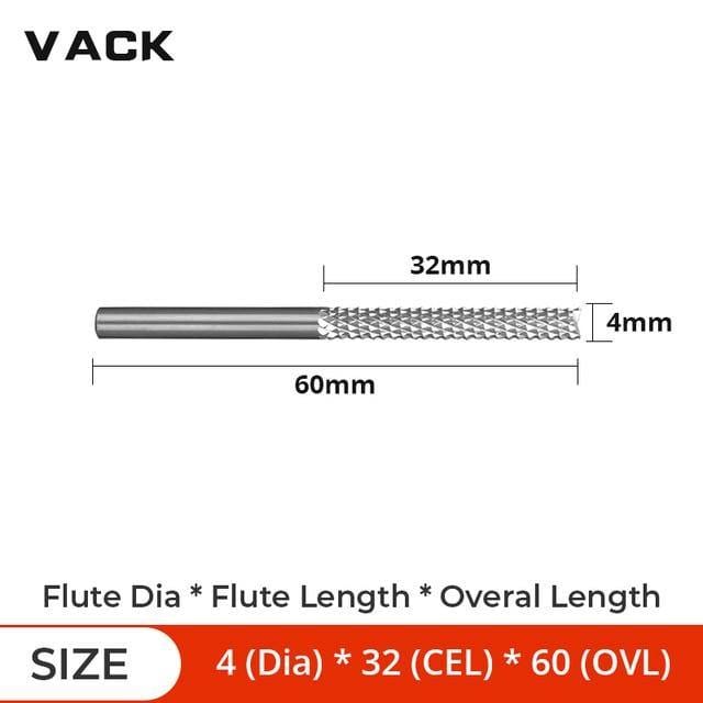 Carbide Tungsten Corn teeth Milling bits cutter for Engraving machine