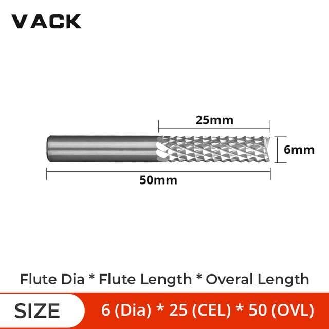 Carbide Tungsten Corn teeth Milling bits cutter for Engraving machine