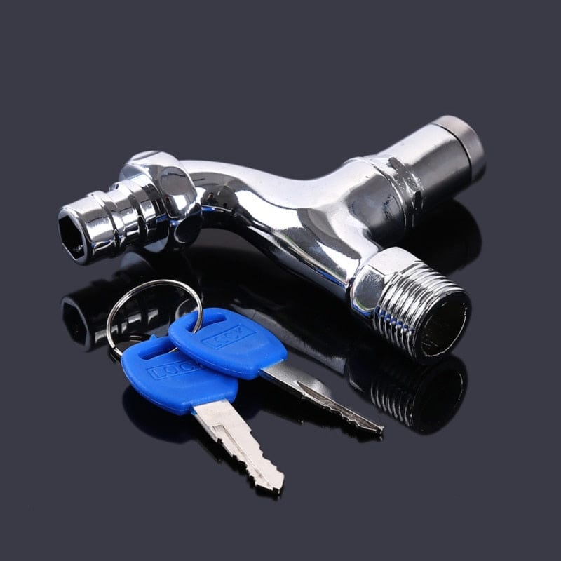 Water Faucet Tap with Key Lock