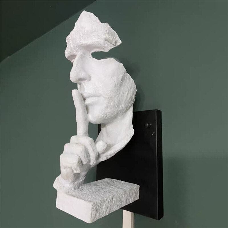 Thinking Face Wall Decoration Lamp