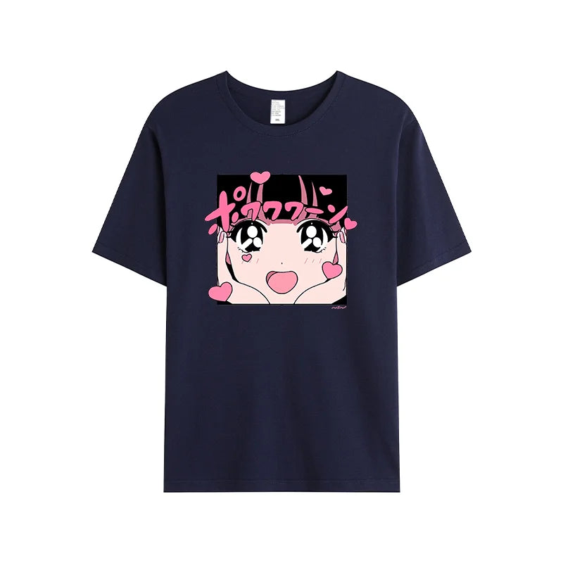 2024 Summer Woman Kawaii Clothes Graphic T-shirts