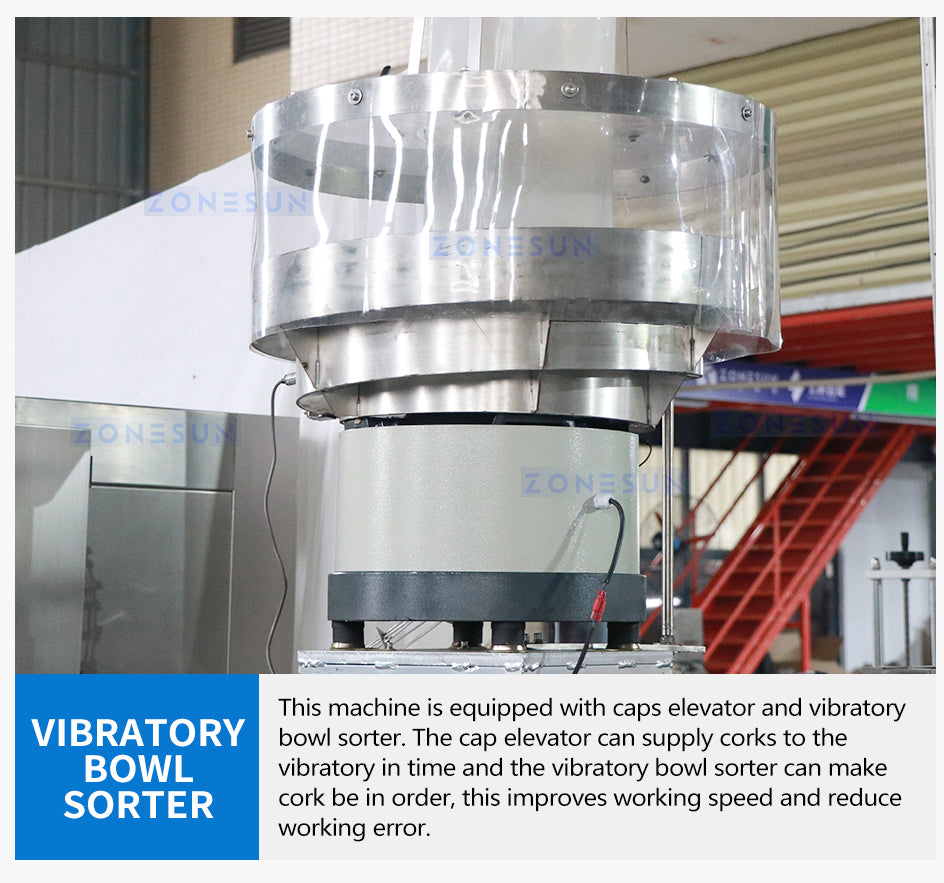 Zonesun ZS-XG440K Automatic Corking Machine Details
