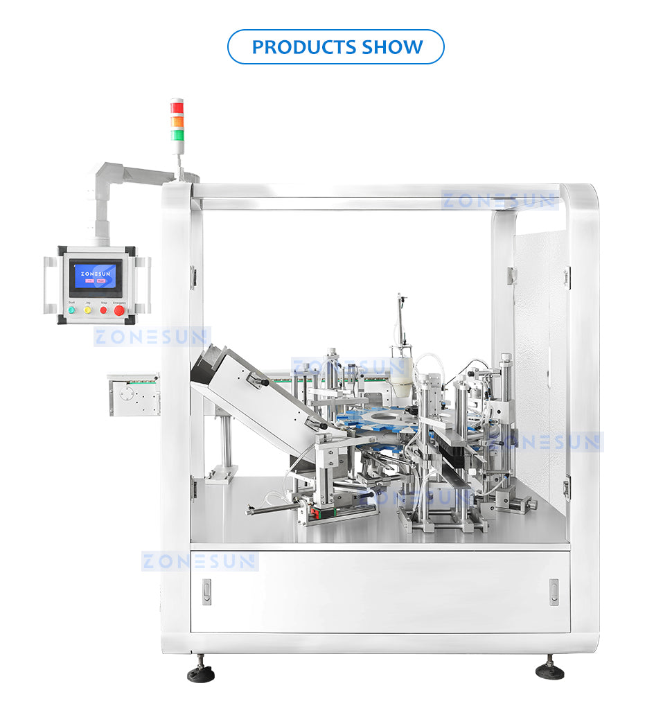ZONESUN ZS-MSZH50L Automatic Vertical Cartoning Machine