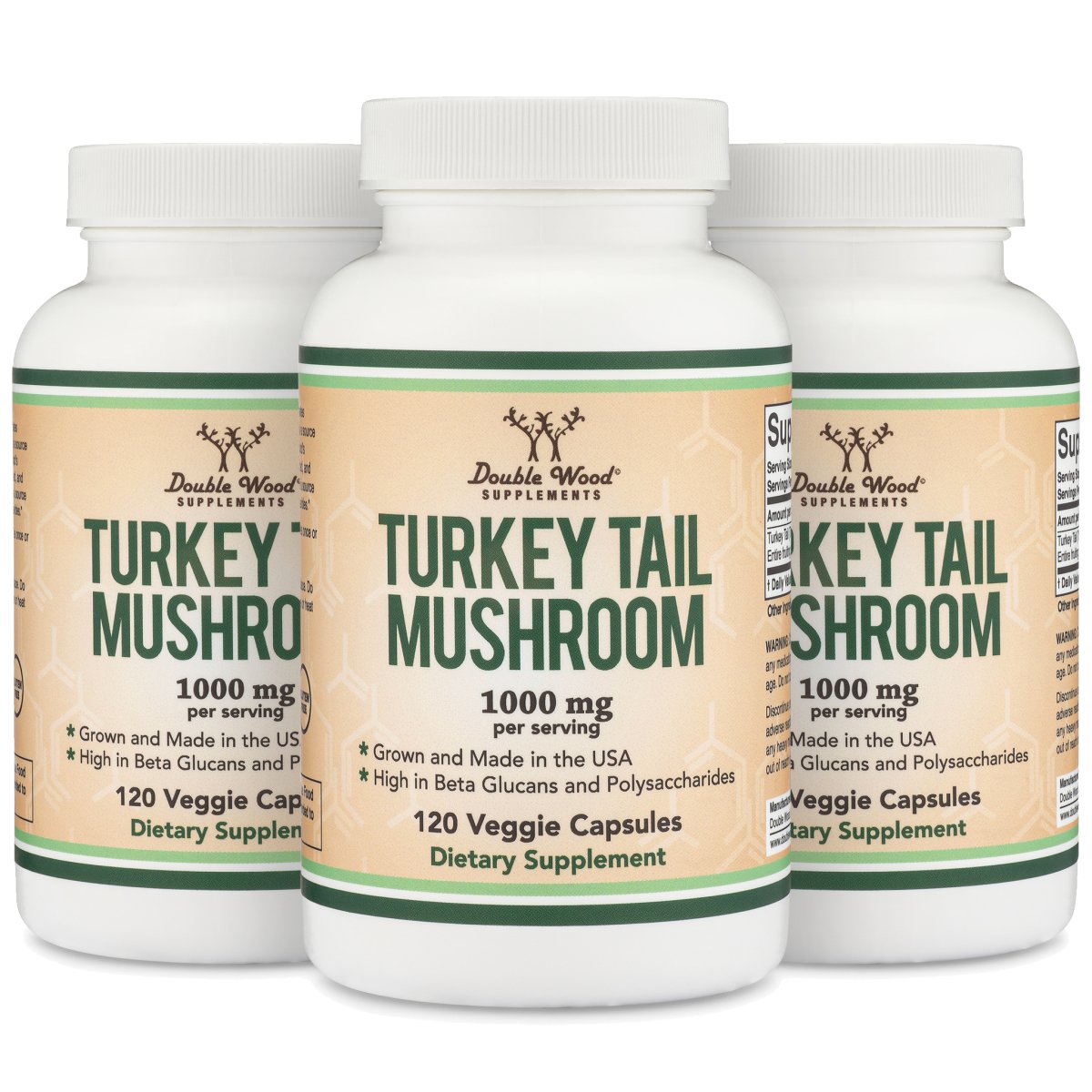 Turkey Tail Mushroom Triple Pack
