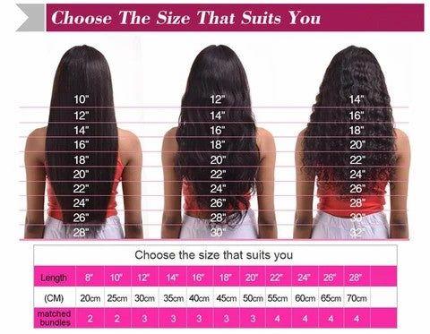 choose the size that suits you