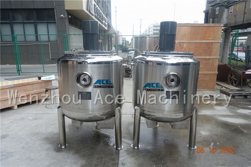 Hot Selling Automatic Stainless Steel 304 50L10000L Mixing Weighing Tank Wenzhou Ace